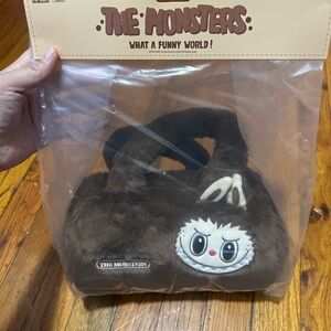 Popmart Labubu Brown Crossbody Bag